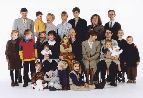 Familieportret november 1995